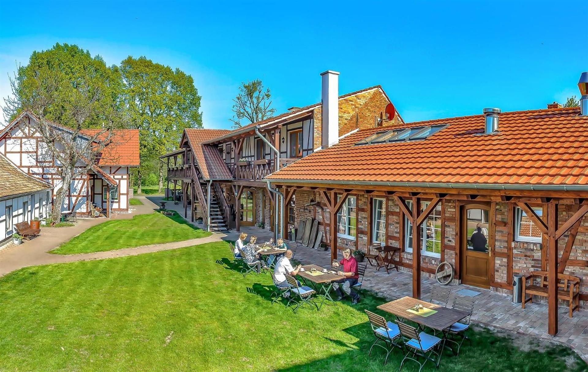 Landhaus Brodack Alt Zauche Dış mekan fotoğraf